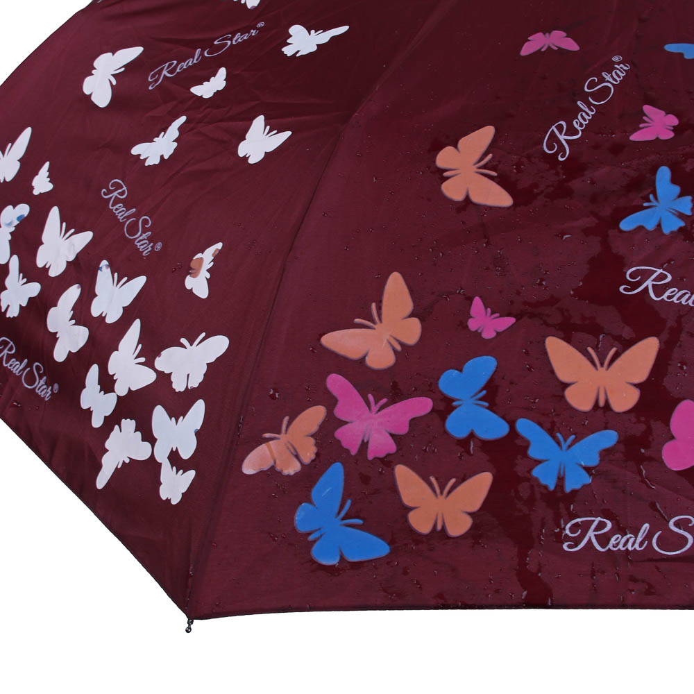 Зонт женский, полуавтомат, 55 см, 8 спиц, 3 цвета - #4