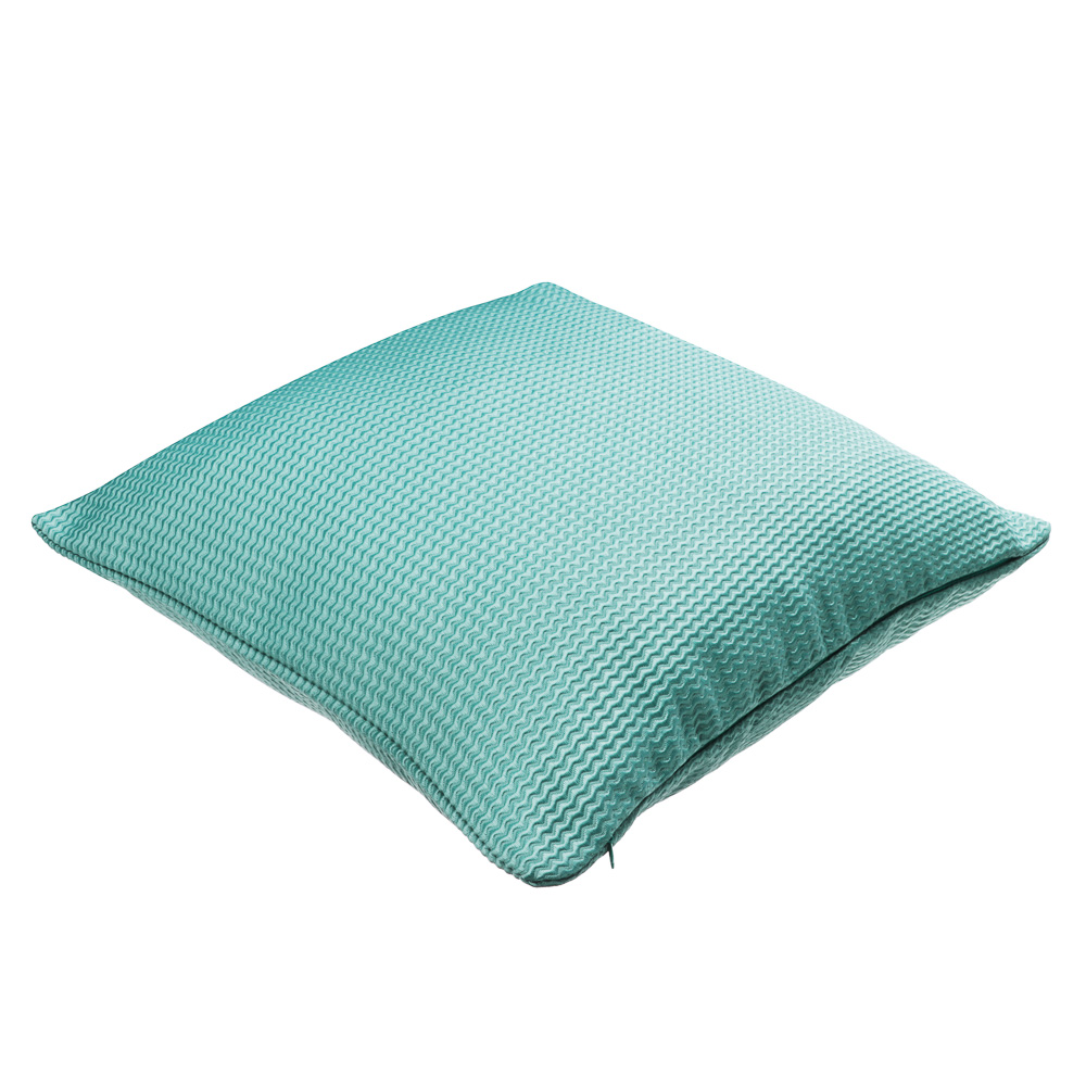 Чехол для подушки Provance "Волна", 40х40 см, зеленый - #3