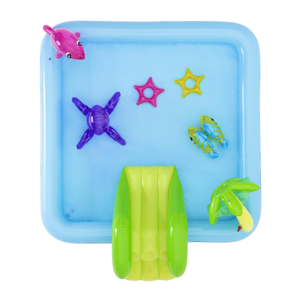 Бассейн игровой BESTWAY 53052 Аквариум с брызгалкой 239х206х86 см - #4