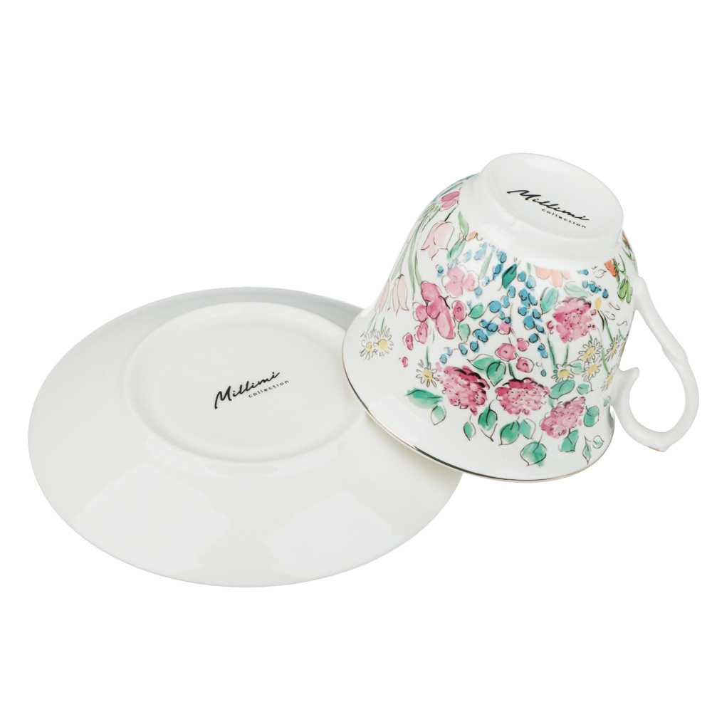 Набор чайный 2 пр., 225мл, MILLIMI, Паола, фарфор - #5