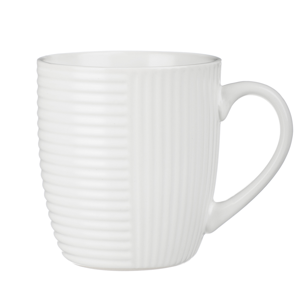 MILLIMI Монблан кружка 400мл, керамика, белый - #1