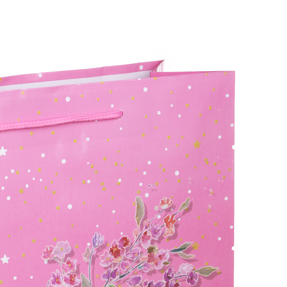 LADECOR Пакет подарочный, бумажный, 26x32x10 см, 4 дизайна, нежность - #3