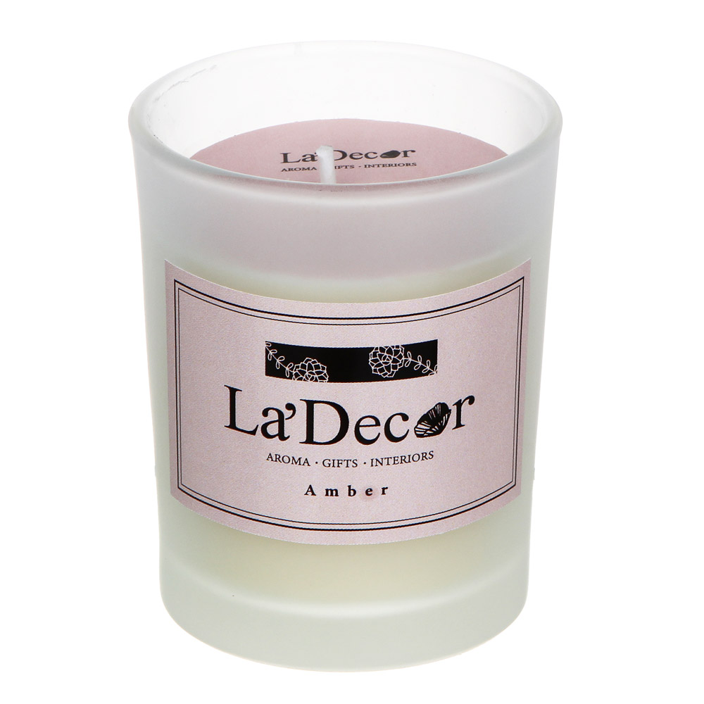 Свеча ароматическая LADECOR, цветные, 5,5x6,5 см - #6