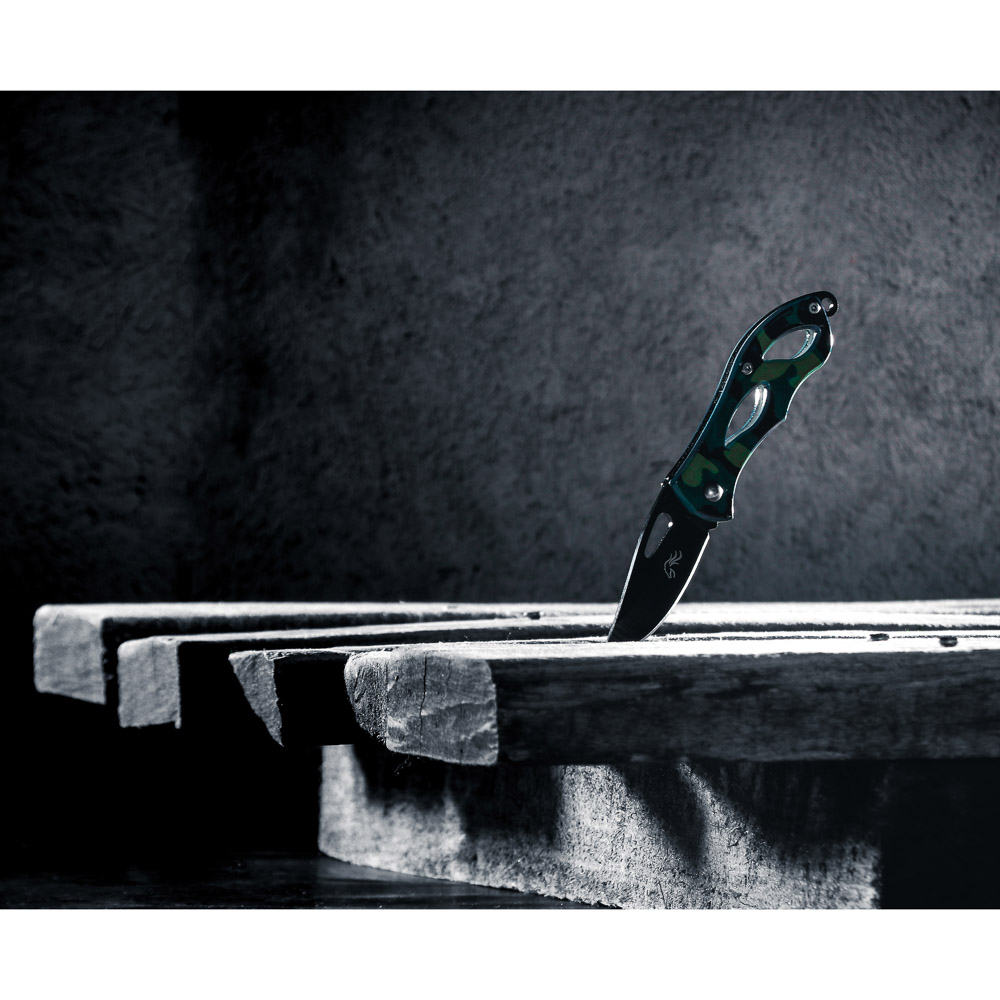 ЕРМАК Нож туристический складной 13,5см, нерж.сталь, арт.1 - #7