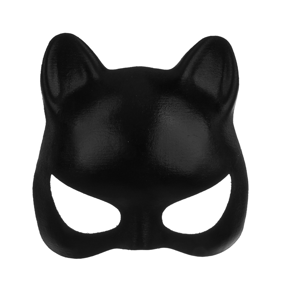 СНОУ БУМ Маска карнавальная "Кошка", 15х16см, пластик, ткань, 2 дизайна - #2