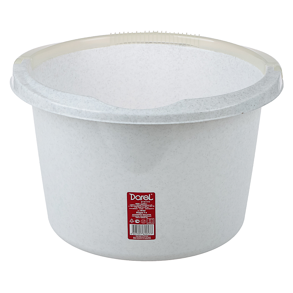 Ведро 7л, пищевой пластик - #9