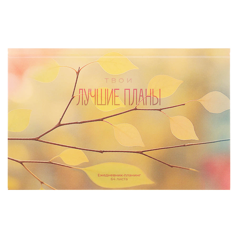 Ежедневник-планинг недатированный ClipStudio, формат А6, 64 листа, обложка 7БЦ - #7