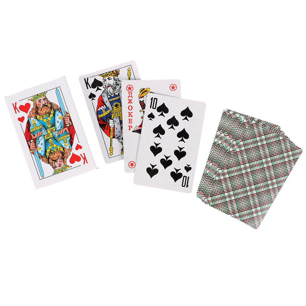 Карты игральные 54 шт/колода, 9x6 см - #2