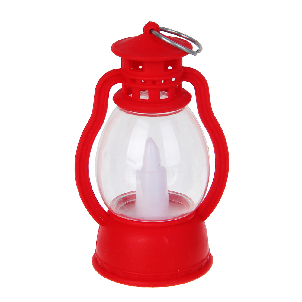 СНОУ БУМ Светильник декоративный LED в виде фонаря, 5,5x4,5х9см, PP, 3хAG10, 1 режим, 2 дизайна - #3