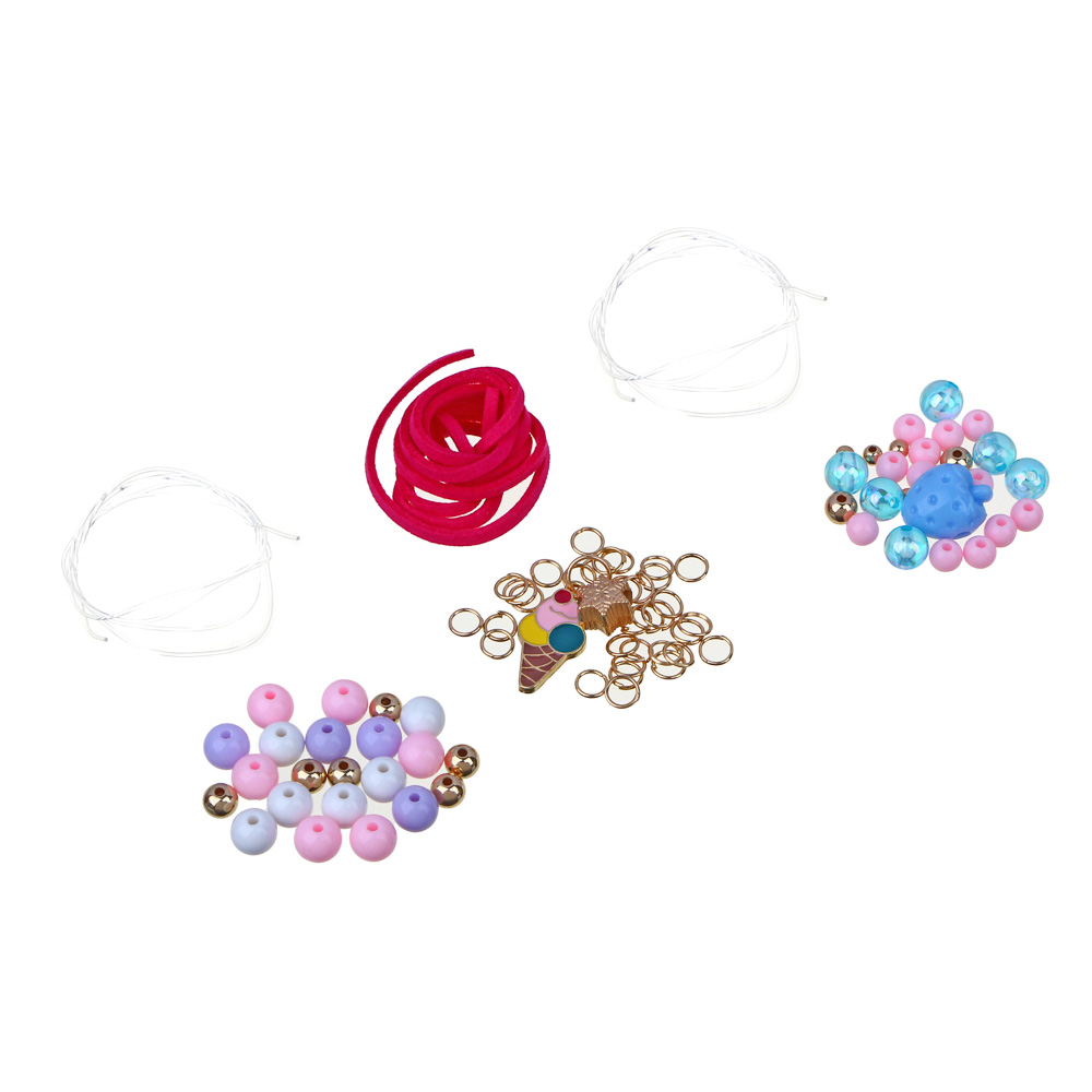 ХОББИХИТ Набор для творчества "Модные украшения", 5,5х5,5см, 5 дизайнов - #5