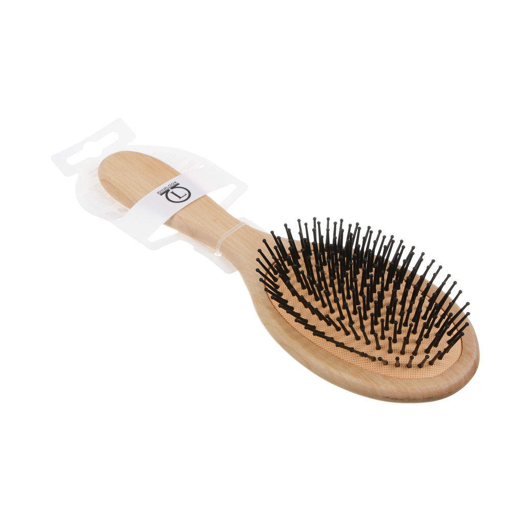 Расческа массажная тм ЮНИLOOK, 24 см, дерево, пластик - #5