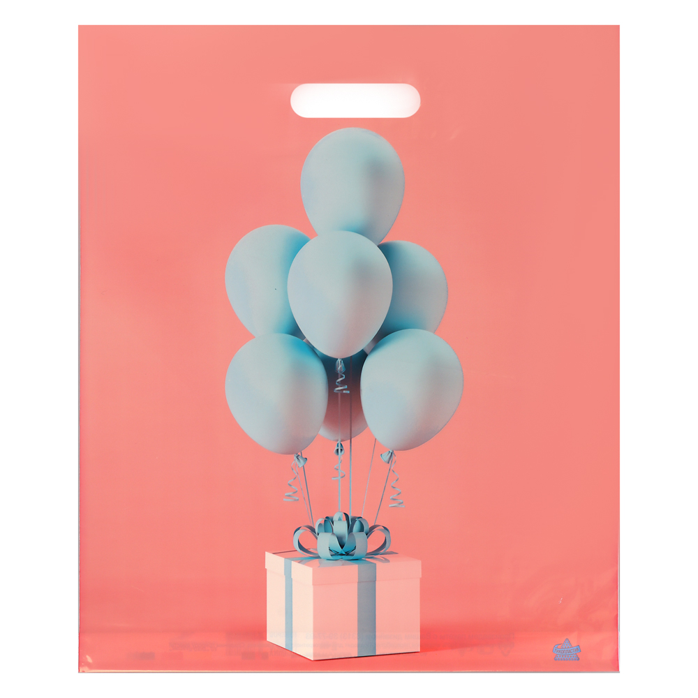 Пакет Воздушный сюрприз-пакет вырубной, XL 45x38см, 60 мкм, ПВД - #1