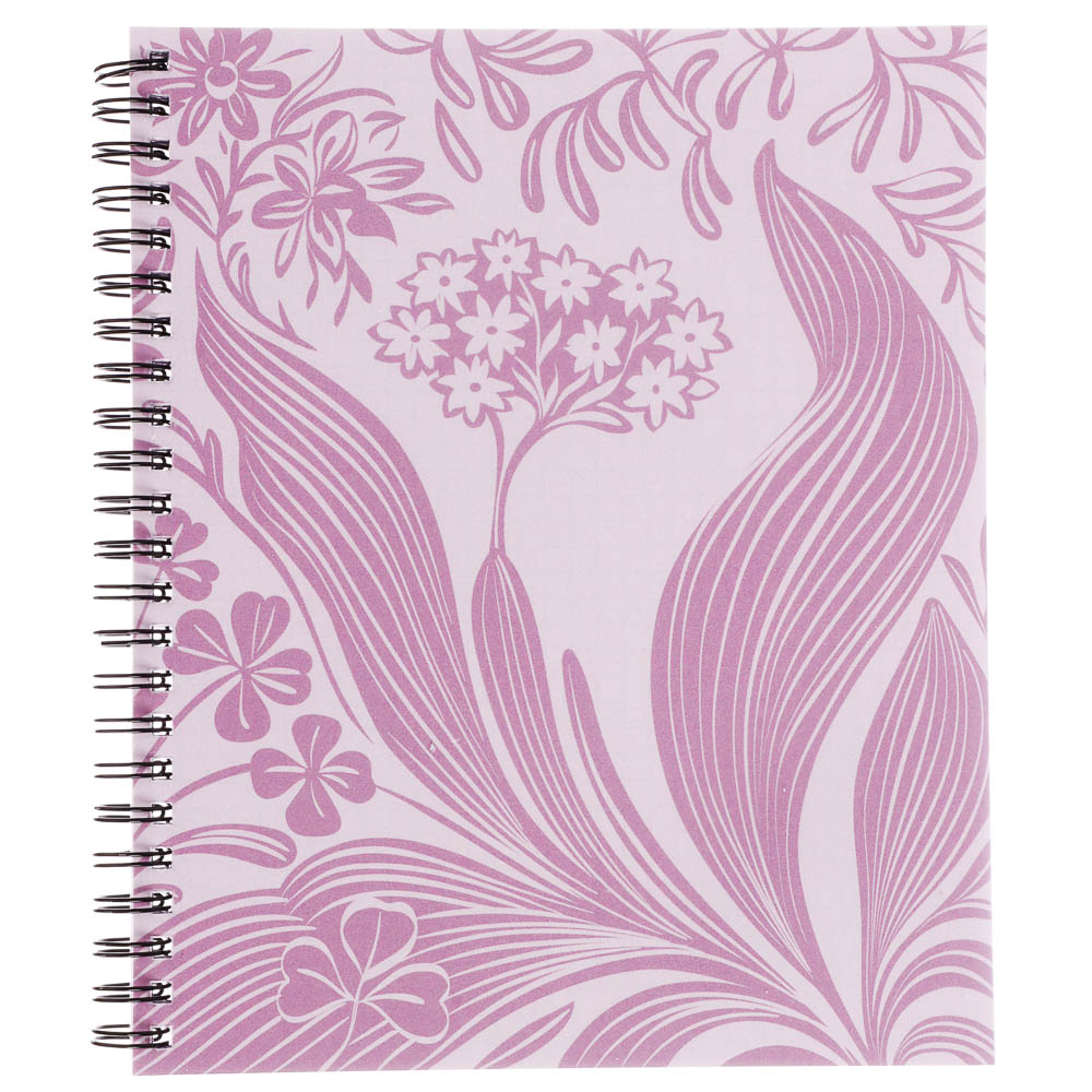 Тетрадь общая "Botanica", формат А5, 96 л. в клетку, пластиковая обложка, спираль, в ассортим. - #7