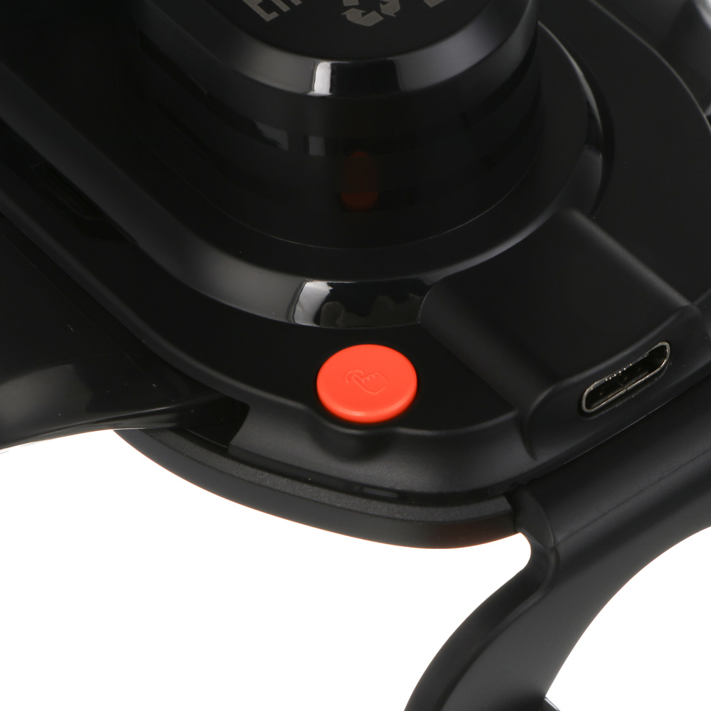 Держатель автомобильный для телефона hoco. модель HW34, беспроводная зарядка, черный - #13