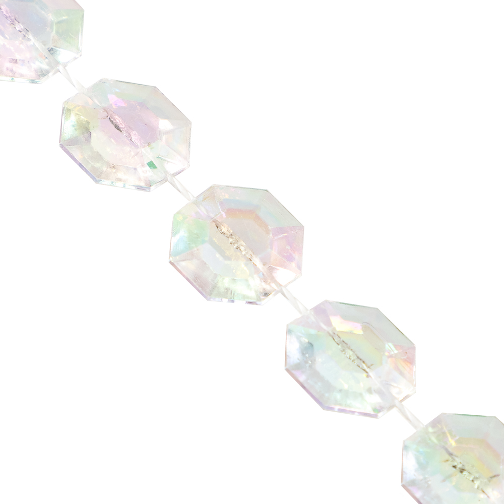 СНОУ БУМ Бусы декоративные 1,2x270 см, прозрачный, 26-566 - #2