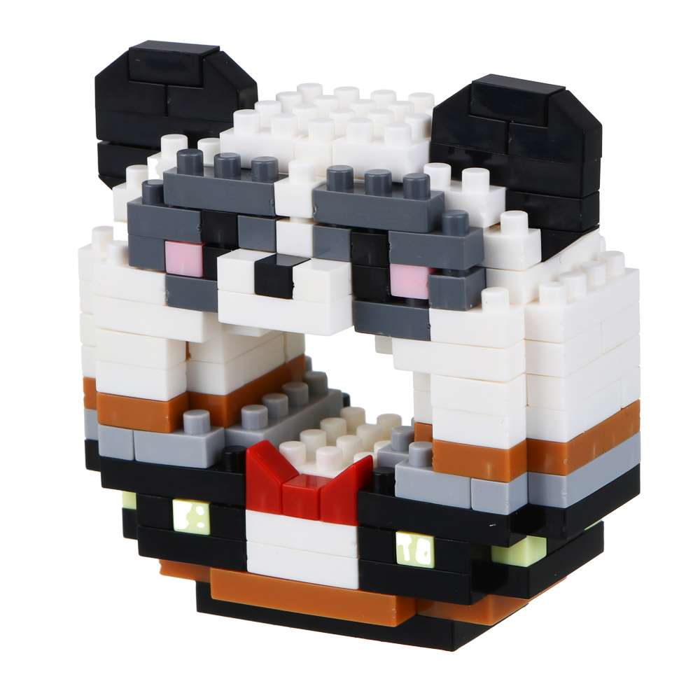 Конструктор мини 3D "ЗвероПончик", ABS, 7,8х4,1х11,3см, 12 видов - #8