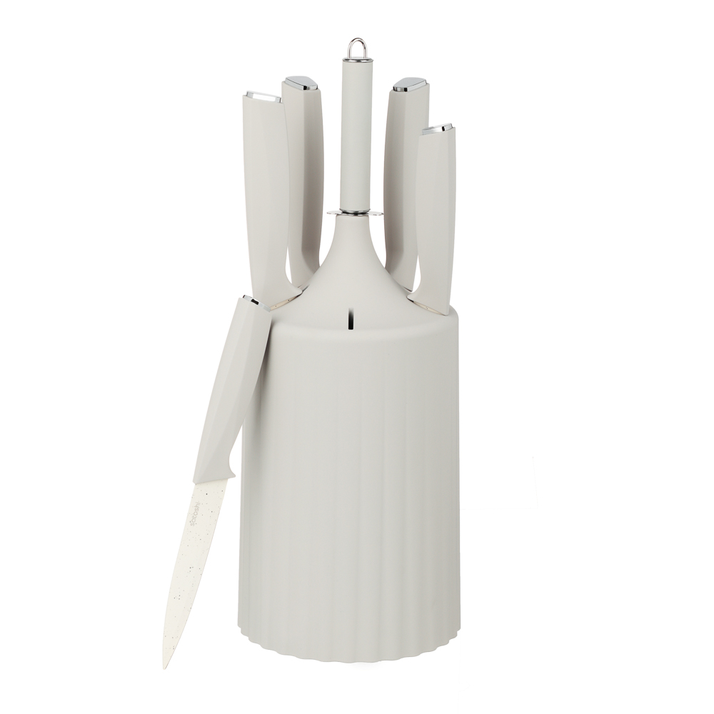 SATOSHI Лиму Набор ножей кухонных 7пр, на подставке - #2