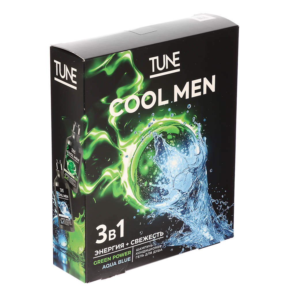 Подарочный набор мужской TUNE COOL MEN PARFUME EXPERT: Гель д/душа, 290мл+Шампунь для волос, 290мл - #5