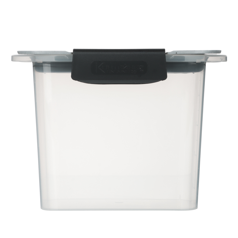 Контейнер герметичный с защелками для сыпучих продуктов 1000мл, пластик - #3