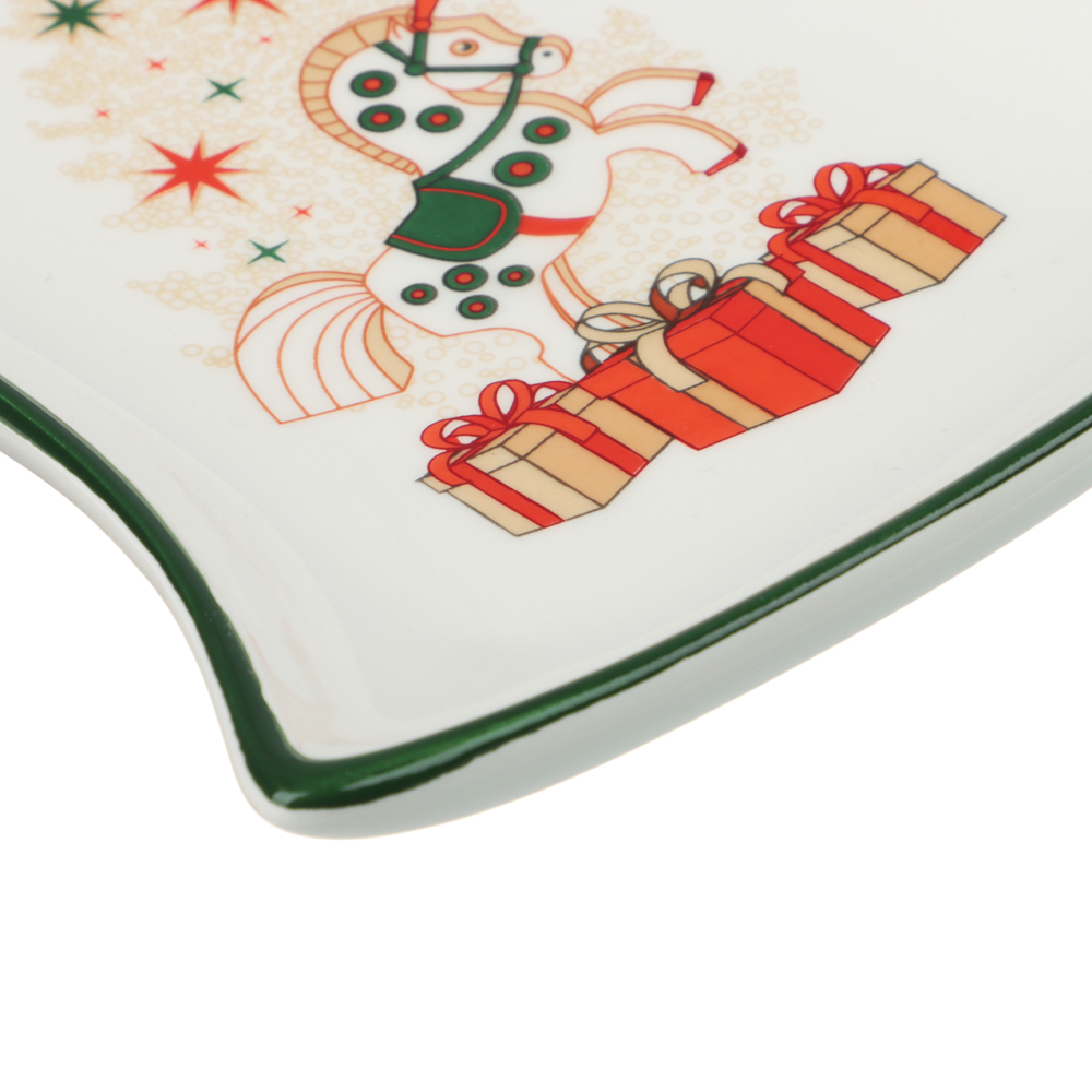 MILLIMI Щелкунчик Блюдо в форме колокольчика, 20х15х2,5см, керамика - #3