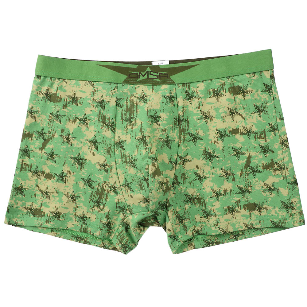 Omsa for Men Мужские боксеры с открытой резинкой Кораджио, р-р: 48, 100% хлопок, микс цветов - #1