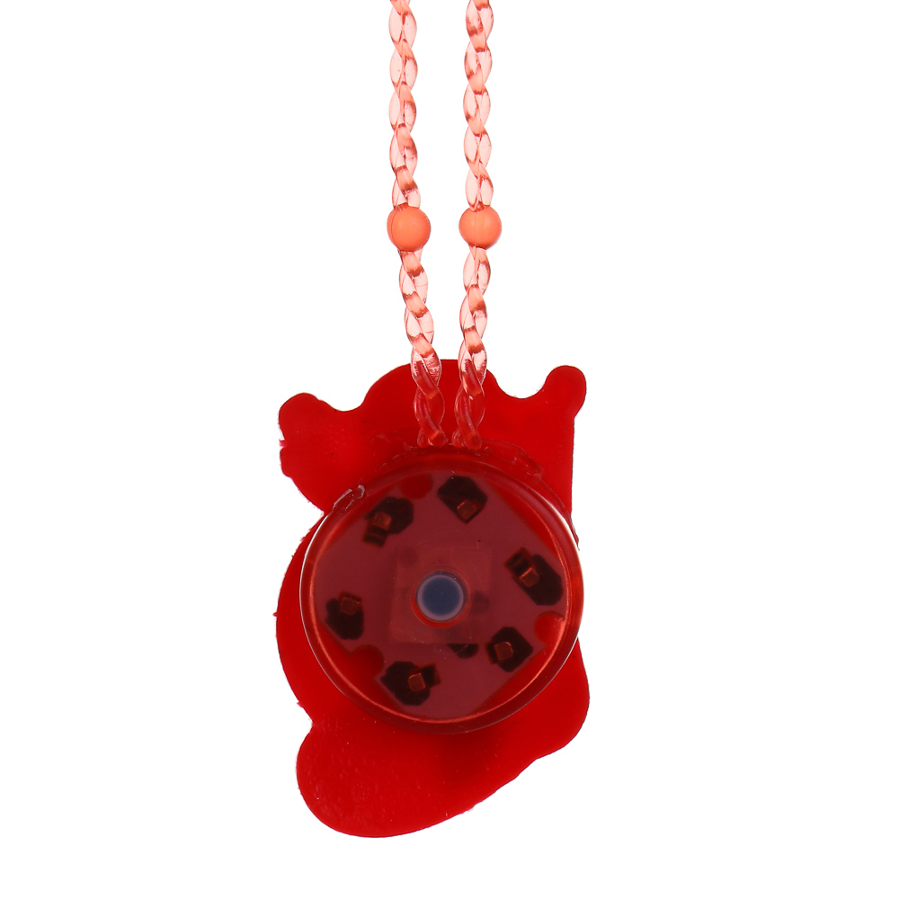 СНОУ БУМ Новогодняя подвеска с подсветкой LED, 3-5см, пластик, 3хAG3, 3 режима, ассортимент дизайнов - #3