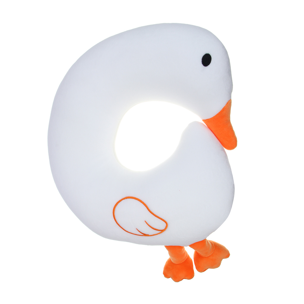 ЕРМАК Подушка на подголовник/дорожная подушка Гусь - #1