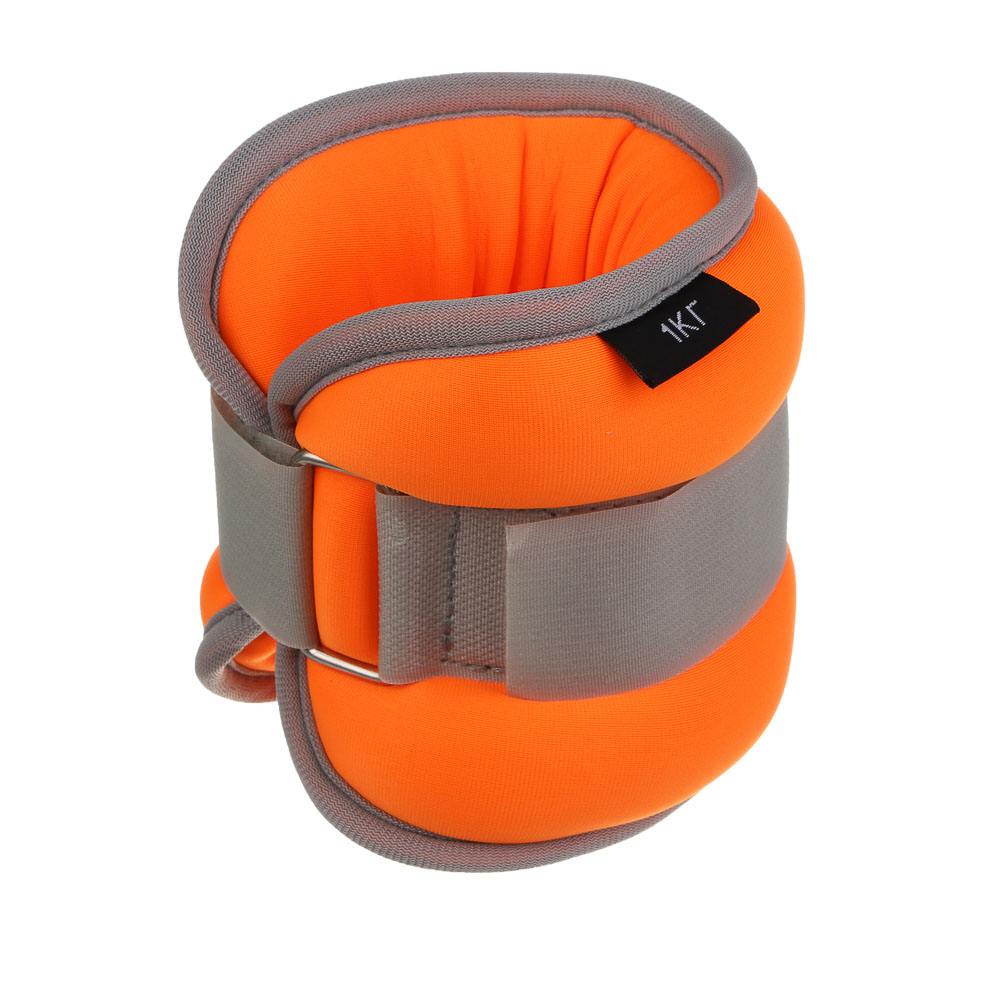 Утяжелители для ног и рук, 2шт по 1,0кг тм BY SPORT, 31x12см, неопрен, металлическая стружка - #2