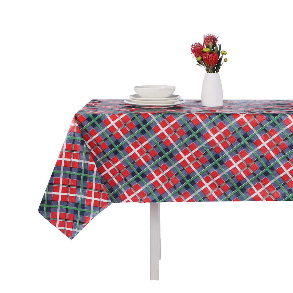 PROVANCE Щелкунчик Скатерть ПЕВА на текстильной основе, 132х178см, 50% полиэстер, 50% ПЕВА - #11