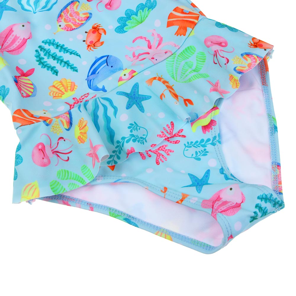 GALANTE Купальник для девочки слитный, р.98-104, 82%полиэстер, 18%эластан, ВЛ2025-07 - #4