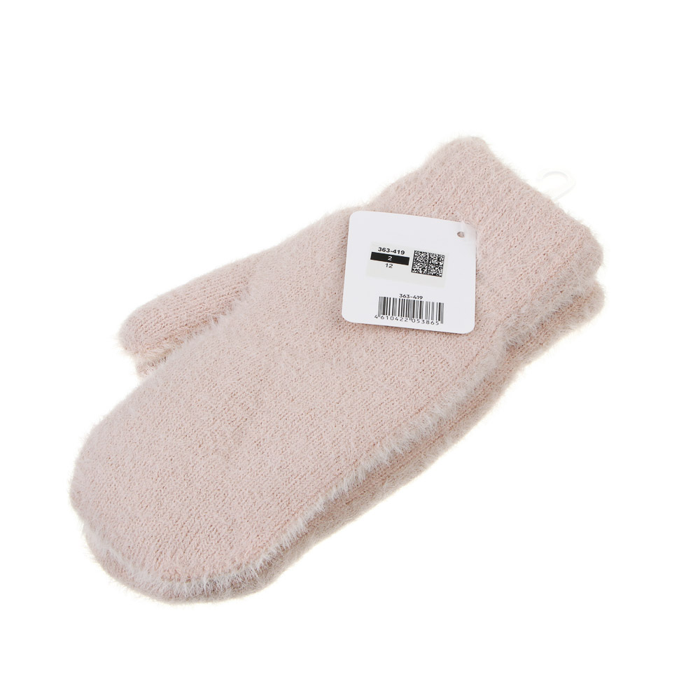 GALANTE Варежки женские, р.18-20, 100% полиамид, цвета в ас-те, ОЗ25-03 - #5