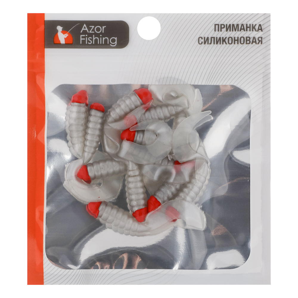 Приманка мягкая "K.Good" тм AZOR FISHING, силикон, 5см, 12шт. в уп, 5 цветов - #8