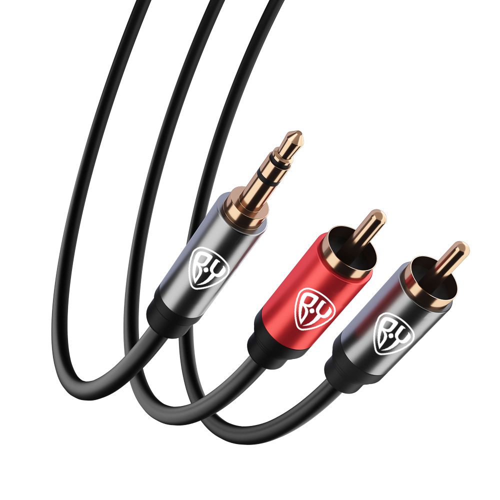 Аудио-кабель Forza mini-Jack, 2RCА, 180 см - #5
