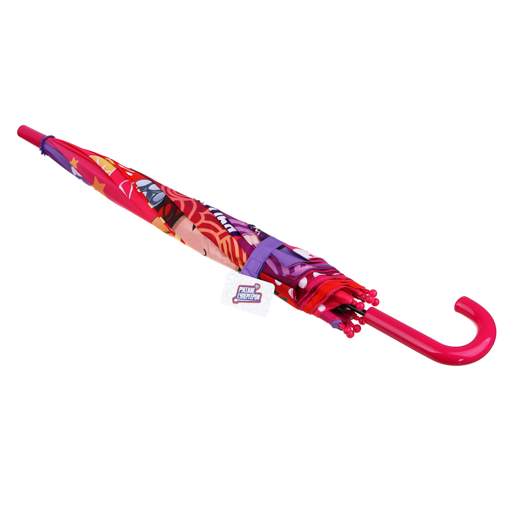 BY Русские Супергерои Зонт-трость детский, полиэстер, пластик, сплав, d82см, 8 спиц, #2 - #6