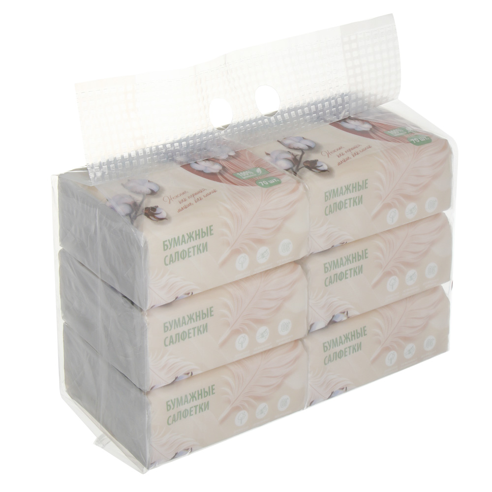 BY Русские Супергерои Салфетки бумажные 4 слоя, 70л, 12,5x18см - #5