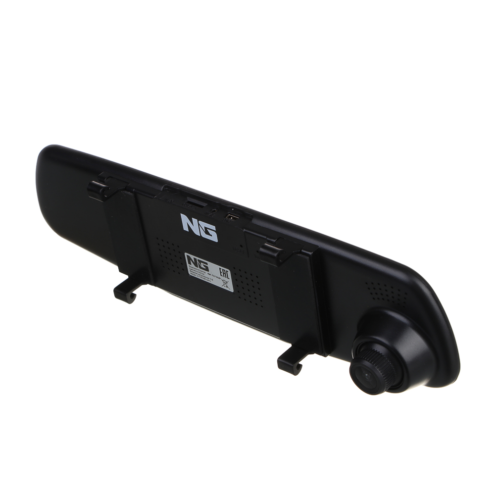 Видеорегистратор-зеркало NG, с камерой заднего вида, 1080P/720P/VGA, дисплей 4.3", 180 мАч, Micro SD - #4