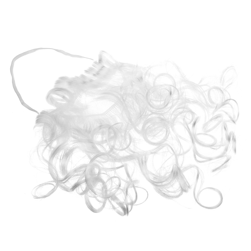 СНОУ БУМ Борода Деда Мороза, 20 грамм, полиэстер - #2