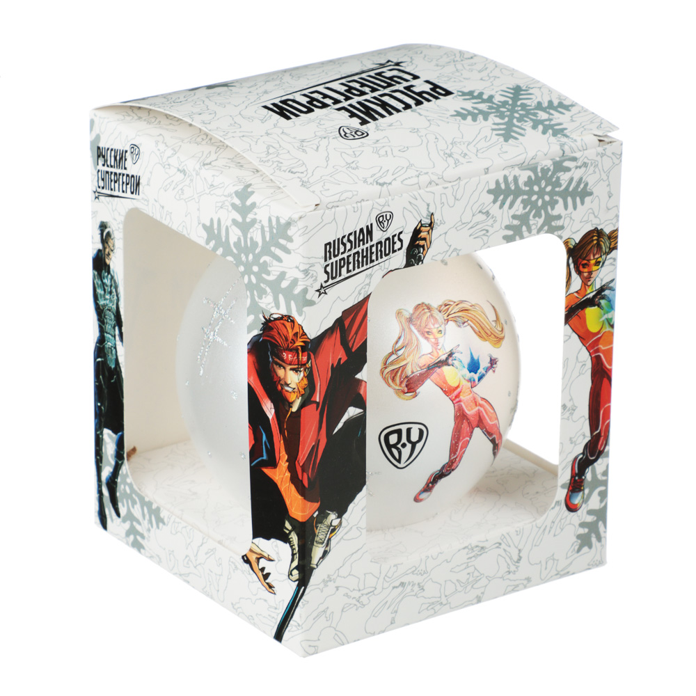 BY Шар стеклянный Герои Русские СуперГерои BY 14+ - #3