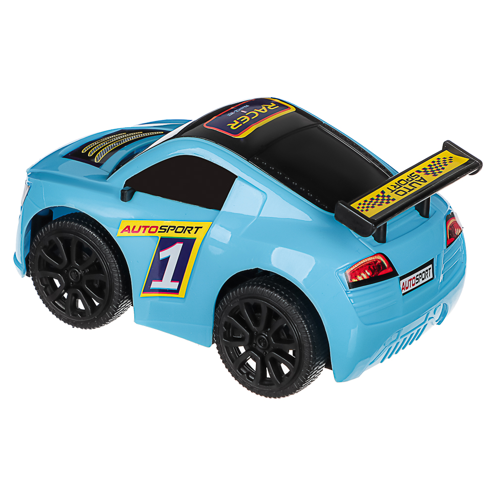 ИГРОЛЕНД Машинка спортивная игрушечная, пакет, 8x15x9 см, 10 дизайнов, для детей 3+ - #3