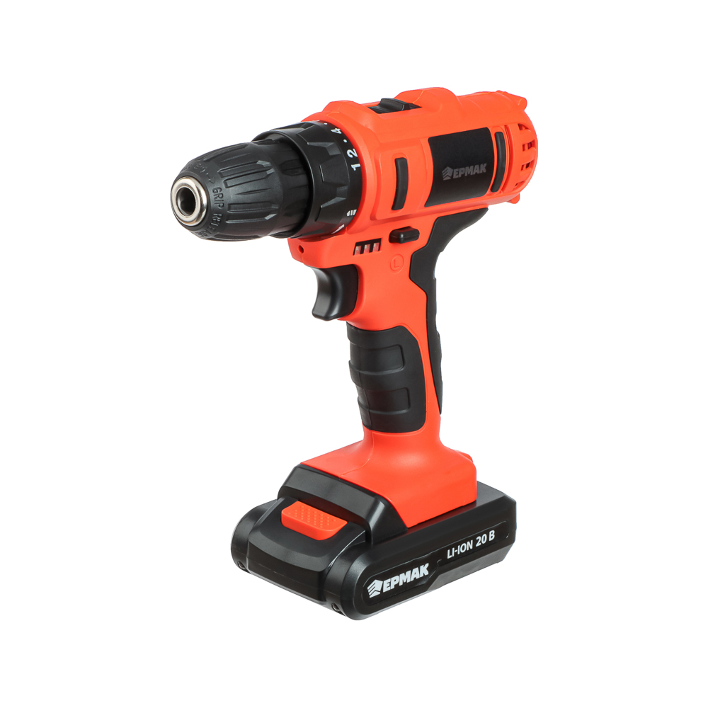 ЕРМАК Набор электроинструмента 29 предметов, шуруповерт 20В (2А*ч, 2шт, 35Н*м) (ONE) - #2