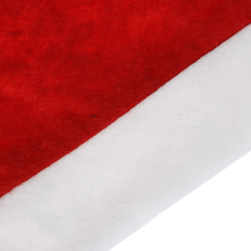 СНОУ БУМ Колпак новогодний, 28x36см, полиэстер, красный - #3