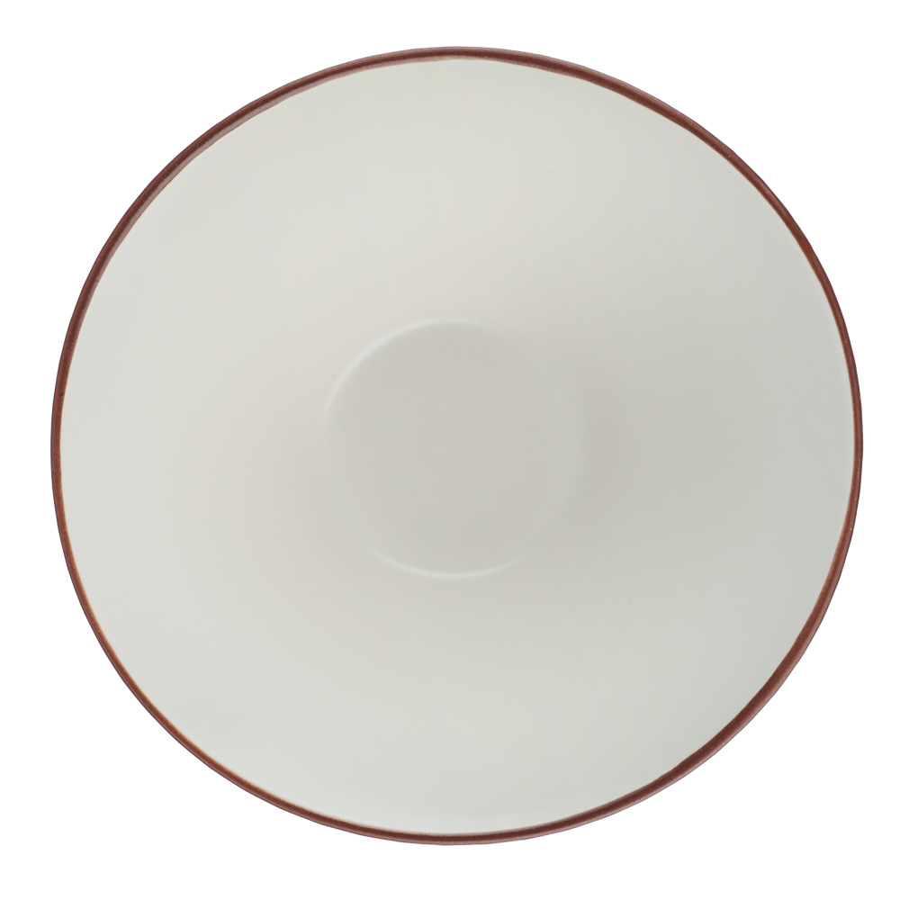 Салатник Лусия тм MILLIMI, 17,5см, фарфор, кремовый - #4