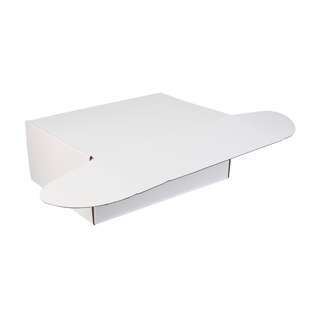 Коробка складная с лентой, 31x22x12 см, гофрокартон, 3 цвета - #4