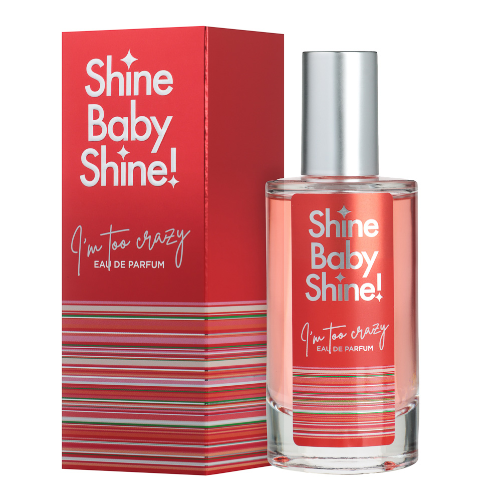 Парфюмерная вода женская тм BELLERIVE Shine Baby Shine! I'm too Crazy, 50 мл - #1