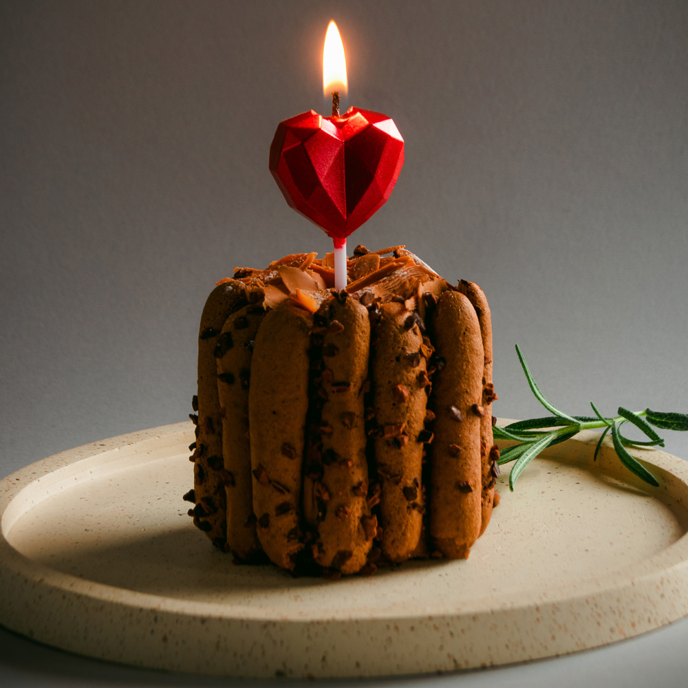 Свеча для торта FNtastic "Сердечки/Звездочки" - #1