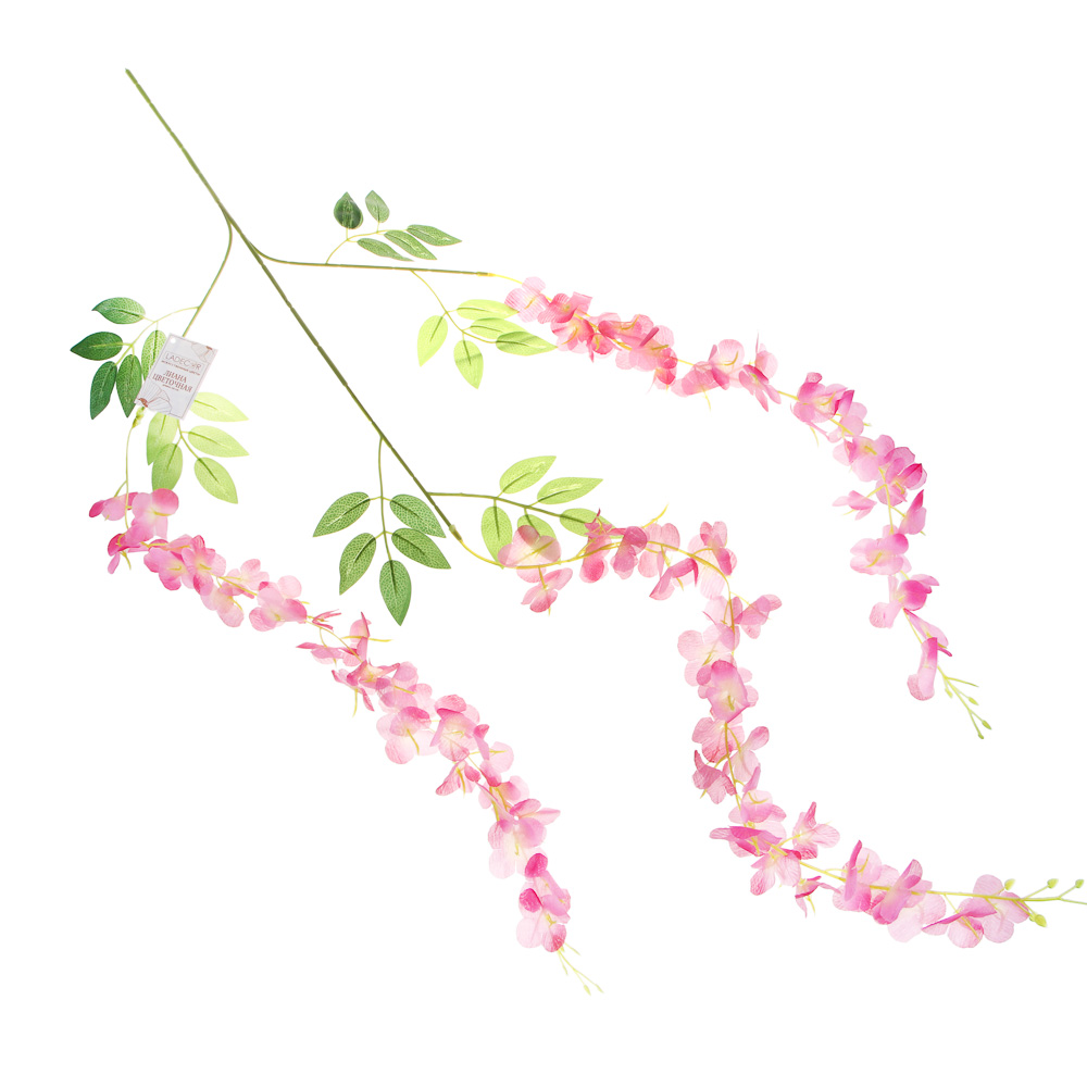 LADECOR Растение искусственное "Лиана цветочная " 2 цвета - розовые - #6