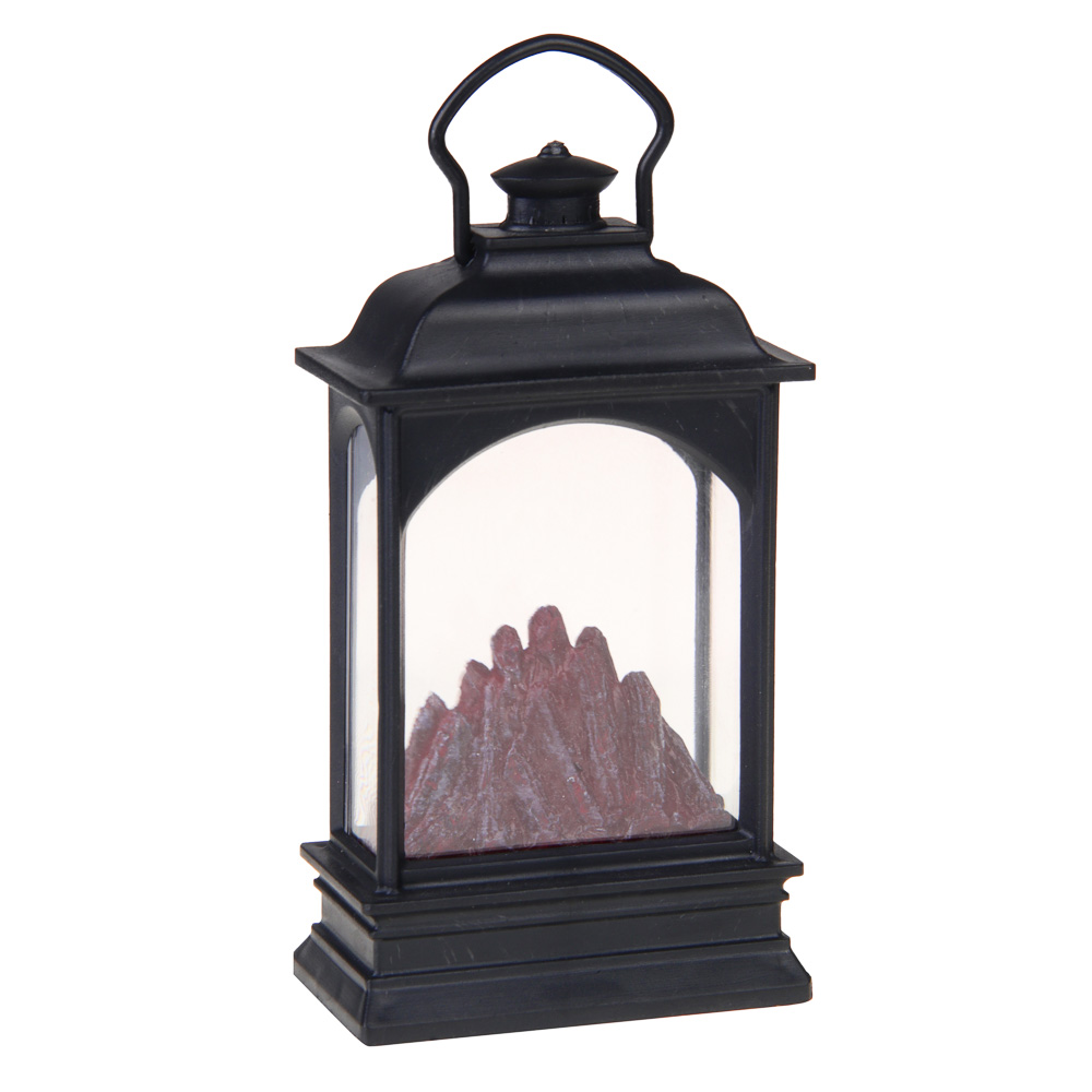 СНОУ БУМ Светильник - камин декоративный, пластик, 4x7x12,7см, 3xAG13 - #1