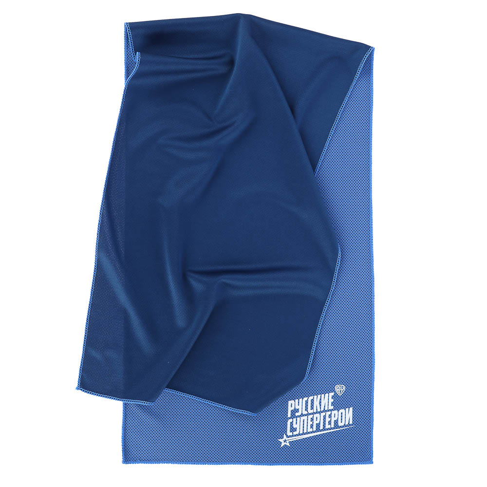 Полотенце спортивное тм BY Русские Супергерои 100х30 см, полиэстер - #10