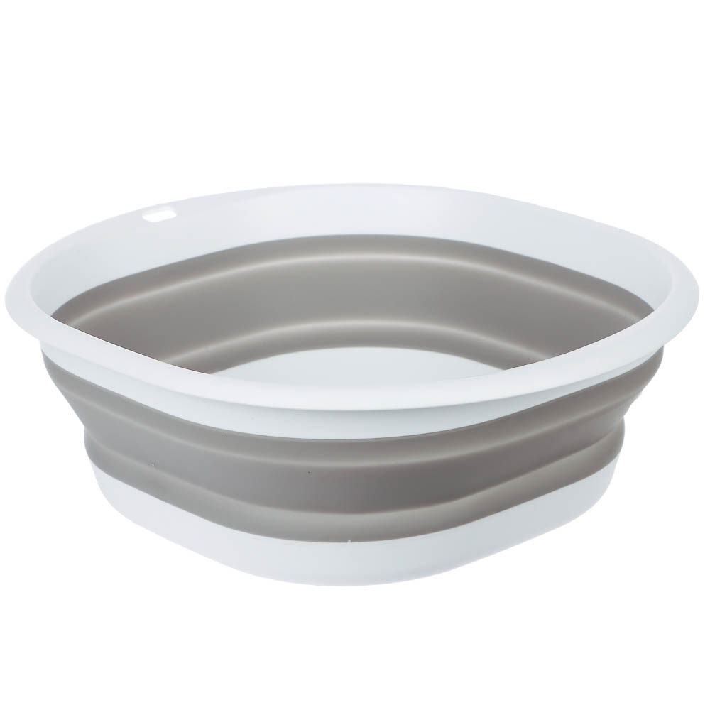 Набор тазов для уборки 3 шт, складные, 3-5-8 литров, полипропилен, термопластичная резина - #4