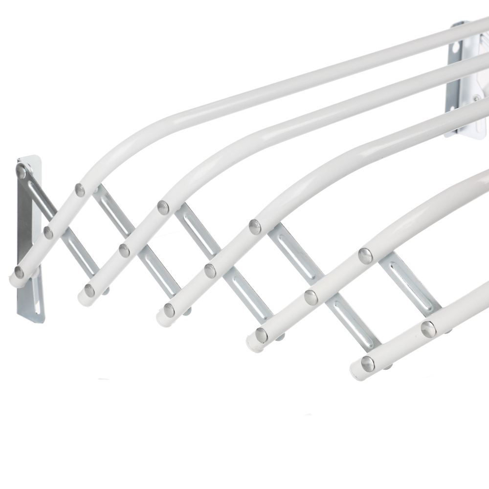 VETTA Сушилка для белья настенная раздвижная, окрашенная сталь, 100см - #3